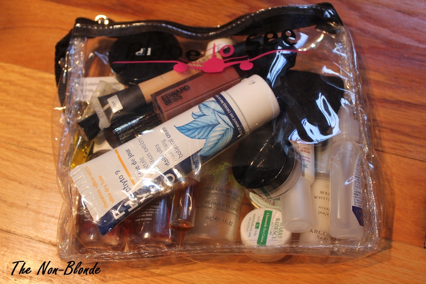 What's In My Travel Baggie? The NonBlonde