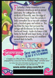 My Little Pony Fluttershy's Cottage Series 1 Trading Card