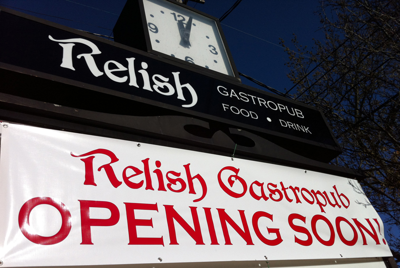 Relish Gastropub Portland, OR January 2013