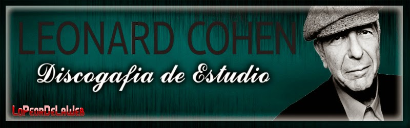  Leonard Cohen | Discografia de estudio | 1967-2015 | 320Kbs