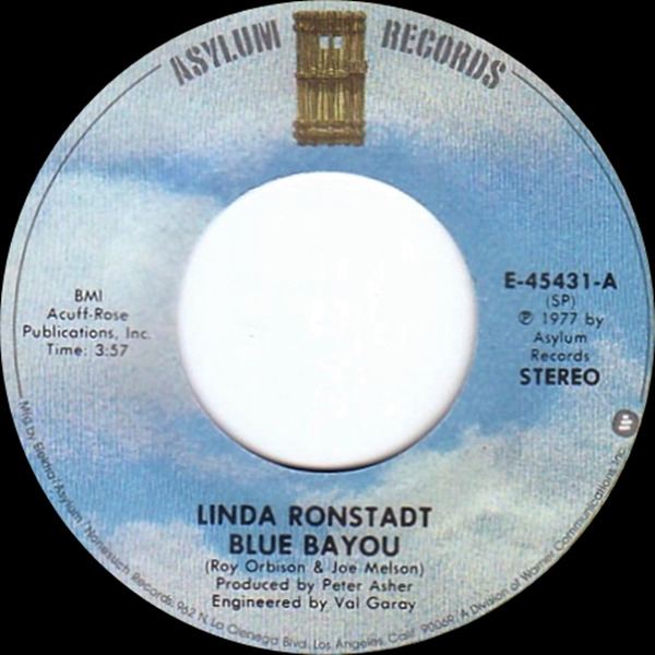 Los 90 En MP3 II Linda Ronstadt Blue Bayou Old Paint (7'' Vinyl 1977)