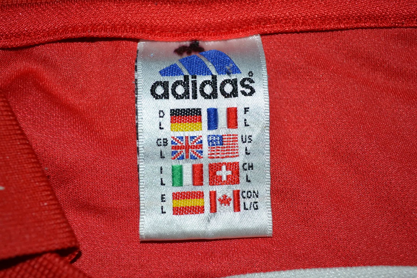 OldSchoolZone: Vintage 90s AJAX AMSTERDAM Adidas Football Jersey