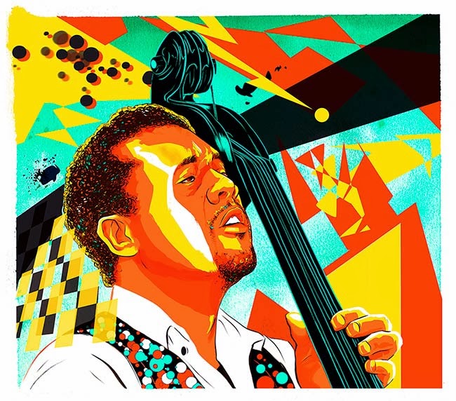 Jazz and draw Charles Mingus Flowers For A Lady