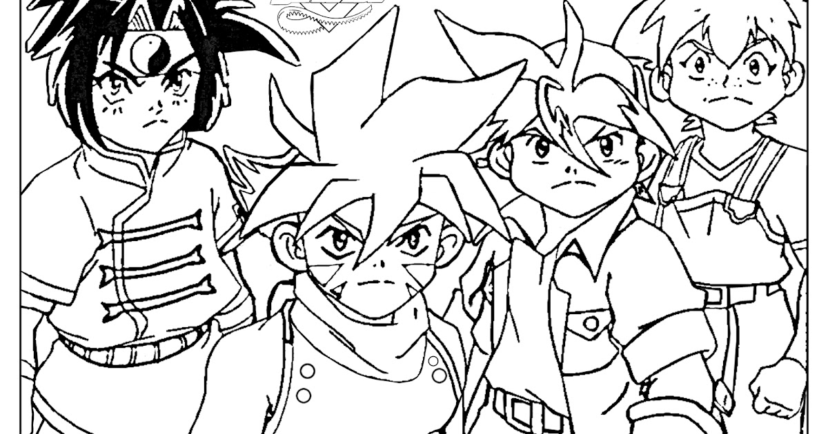 Coloriages a Imprimer : Coloriage Beyblade