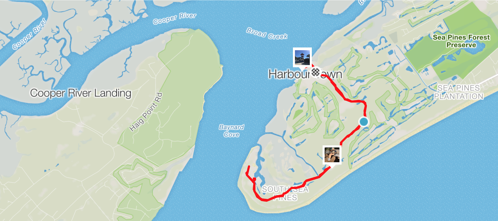 MARIETTE'S BACK TO BASICS: Sea Pines Resort Bike Trail, South Carolina