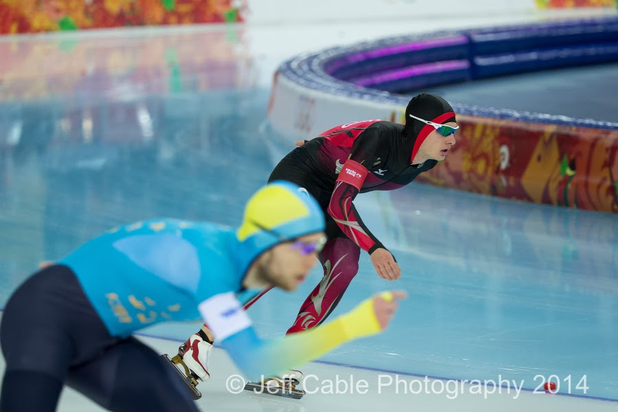 Jeff Cable's Blog Speed Skating Photographing the 10,000 meter race