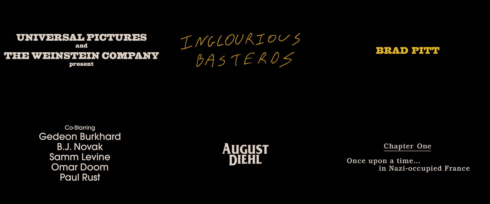 Top 55 Things I Love About Inglourious Basterds (that no one talks