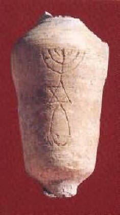 This artifact clearly shows that early Christians practiced annointing