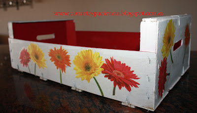  Caja de fruta reciclada