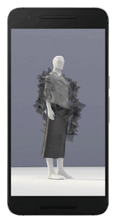 Ein Smartphone zeigt die Nutzung von Project Muze