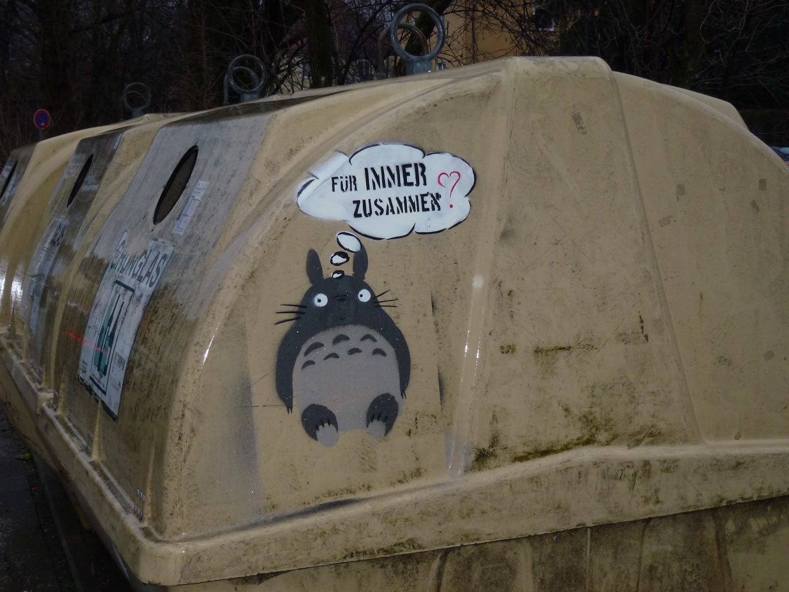 Streetart und urbane Kommunikation in München: Februar 2013