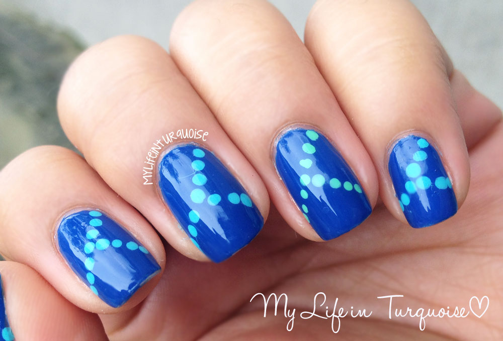 Geometric Dotted Nail Designs - wide 7