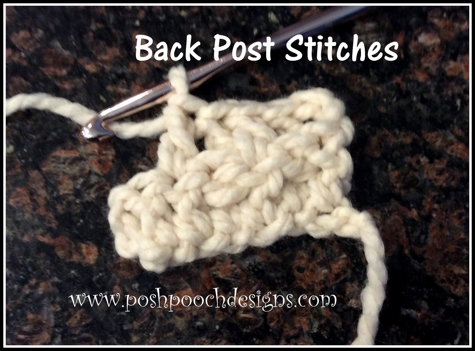 Posh Pooch Designs : Live With Sara - Front Posts and Back Posts | Posh ...