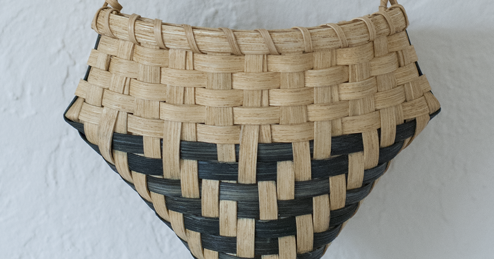 Turquoise and Twill Traditional Choctaw Basketry