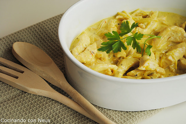  Tiras de pollo con salsa de yogur 