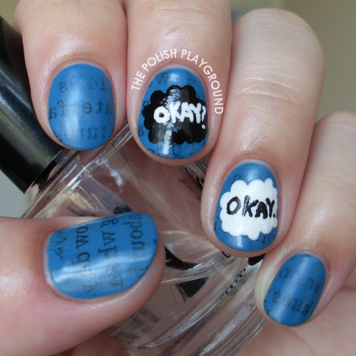 The Fault In Our Stars Book Inspired Nail Art