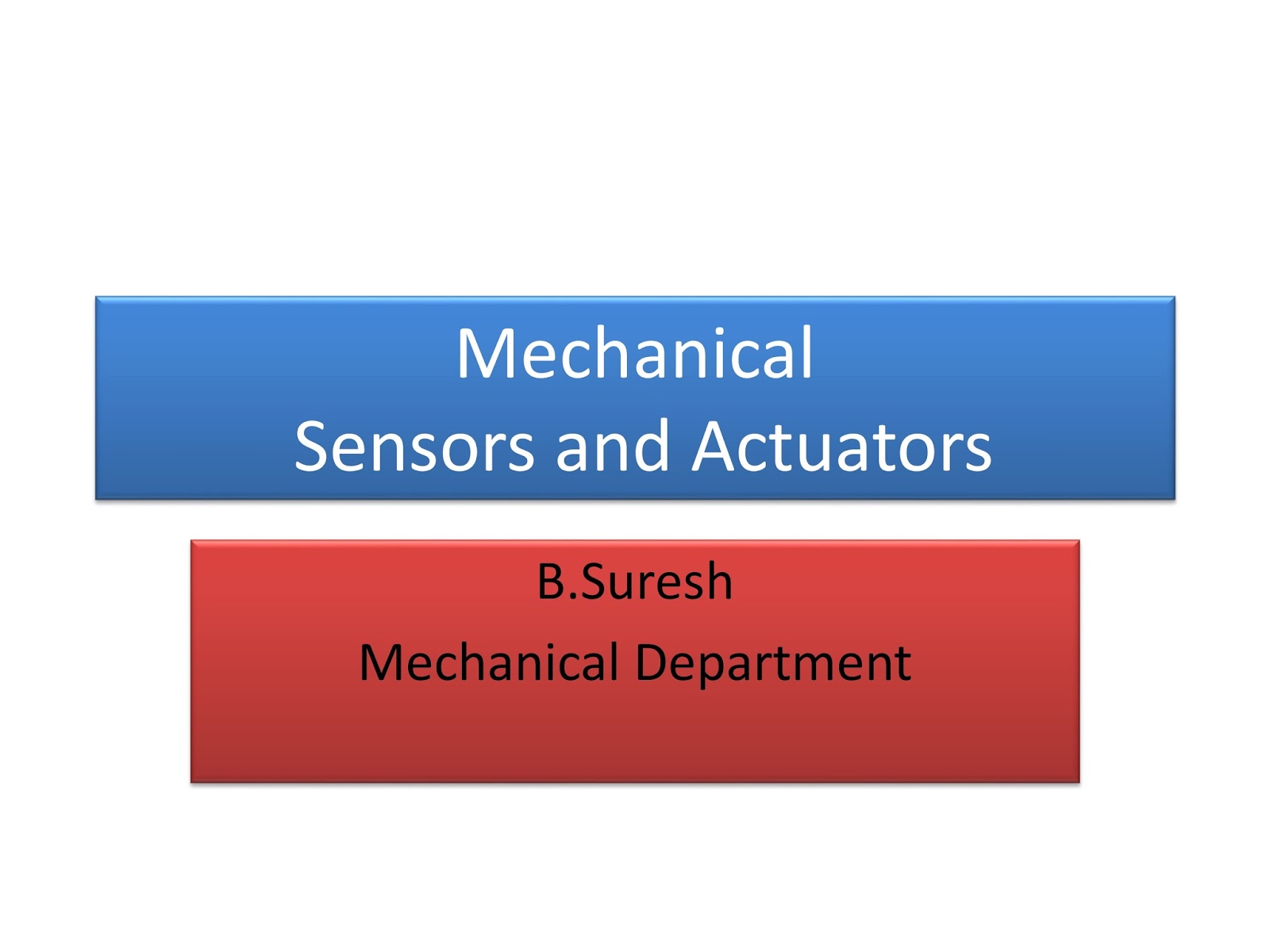 MECHANICAL SENSORS AND ACTUATORS (MEMS) UNIT2 OPENBOX Education
