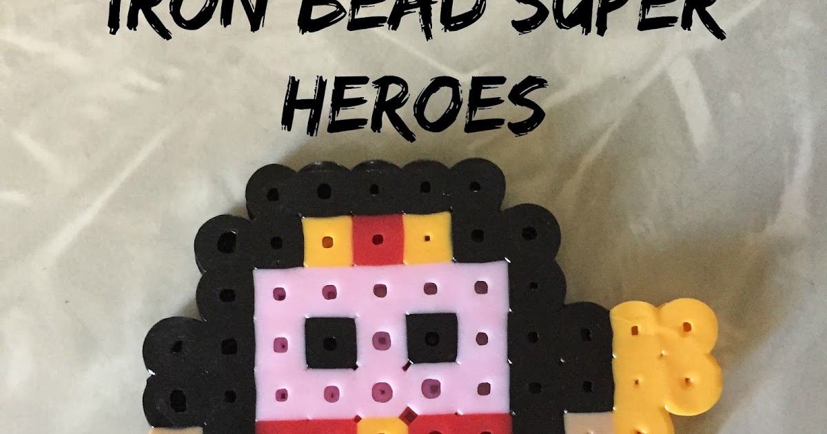 The Kerrie Show Perler (Iron) Bead Heroes SummerKidFun