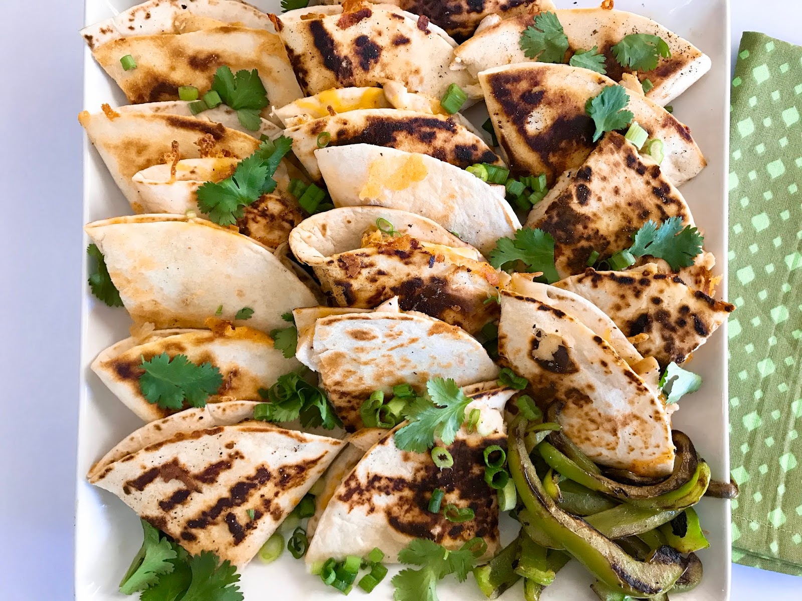 Chicken Quesadillas for a Crowd