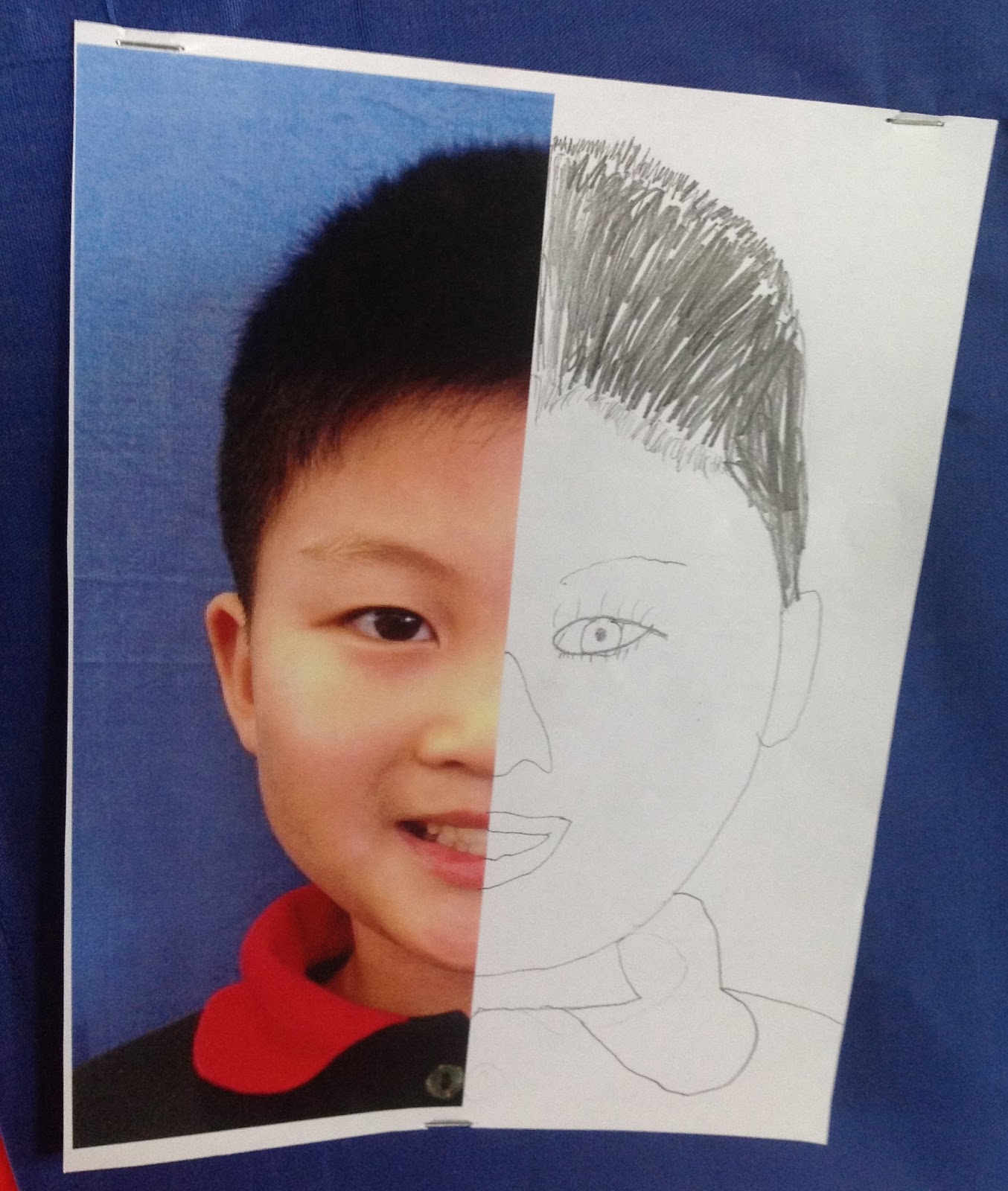 Kids with a View: Sketching Portraits