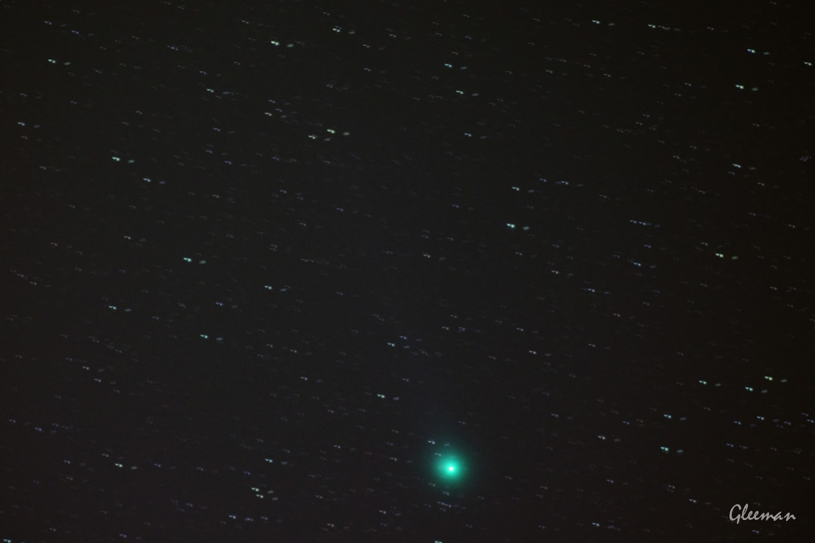 Comet Lovejoy/  Pentax k5, DA*200 , O-GPS1 