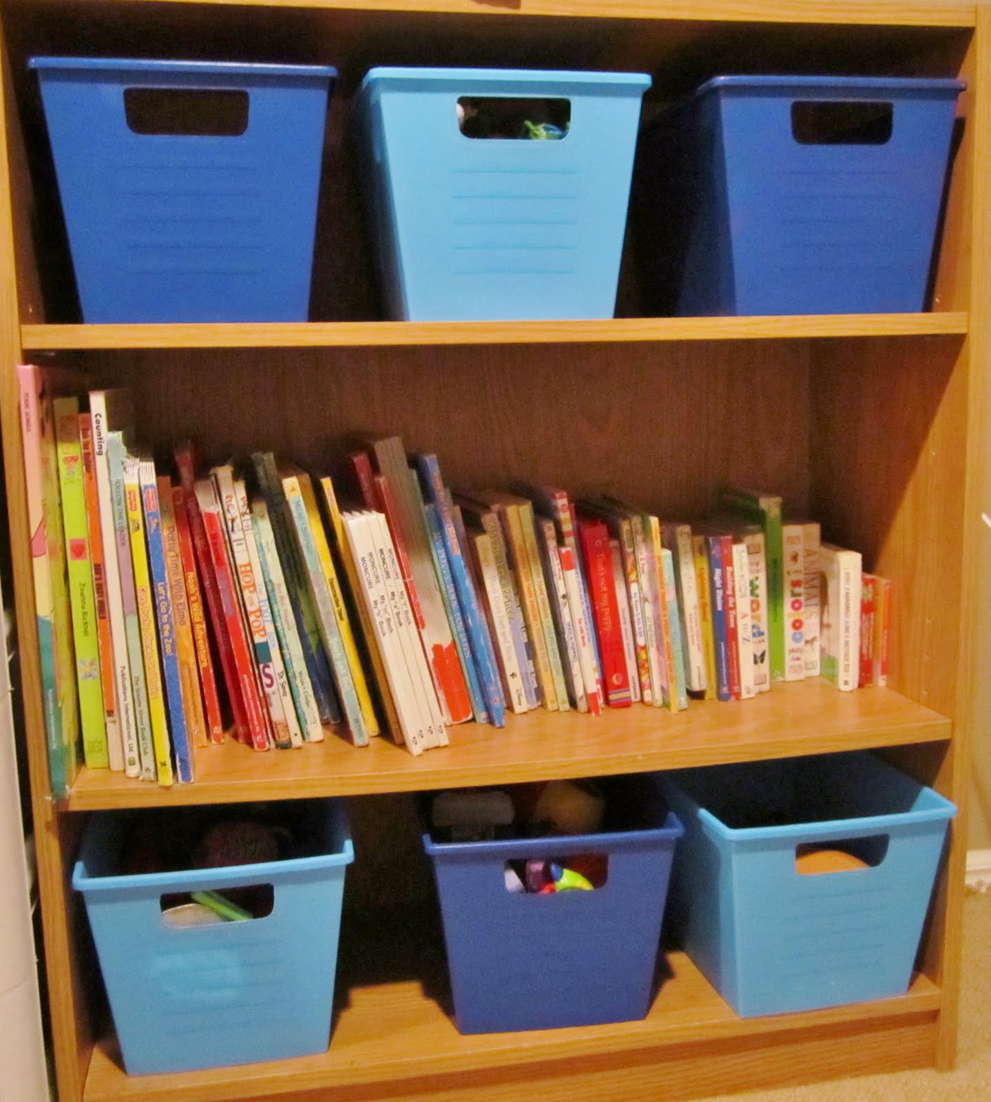 Life in the Motherhood Dollar Store Storage Bins