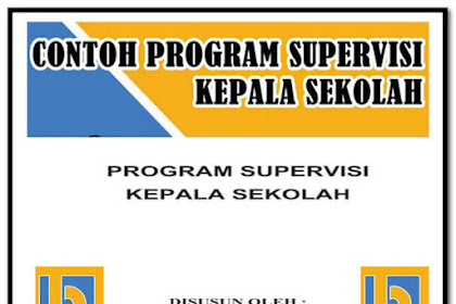 Contoh Aktivitas Supervisi Kepala Sekolah Format Words.Docx