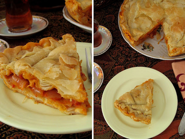Луковый пирог по-турецки (Soğan Böreği Tarifi)