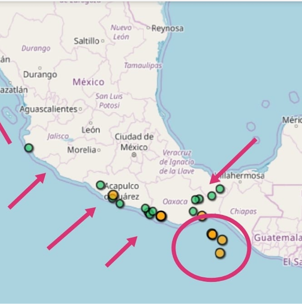 ALERTAS: emiten alerta de posible sismo fuerte en México. ALERTAS: emiten alerta de posible sismo fuerte en México.
