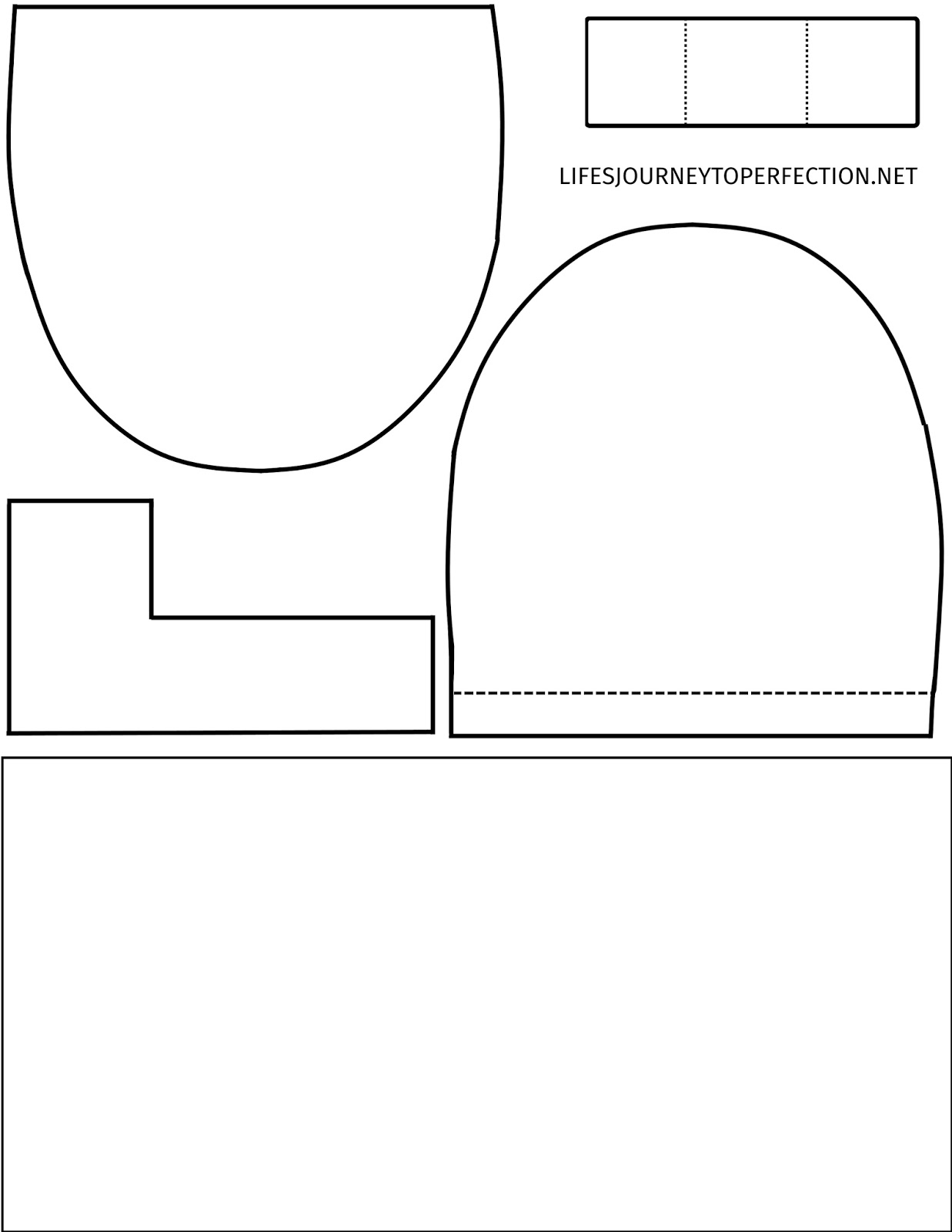 Cut Out Mailbox Template Printable