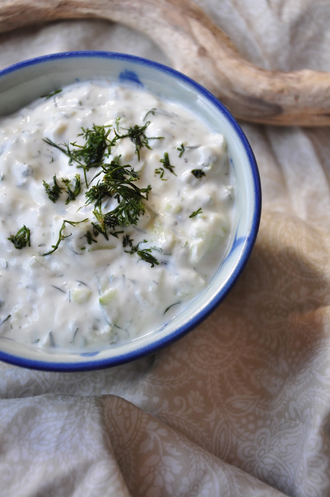 Cacik, turkish yogurt and cucumber sauce // Cacik, sauce turque au ...