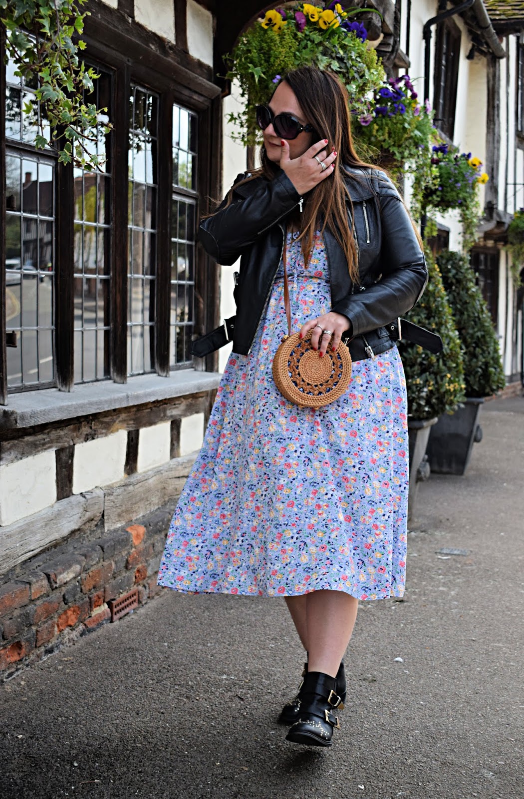 How to wear florals when you're not a girly girl