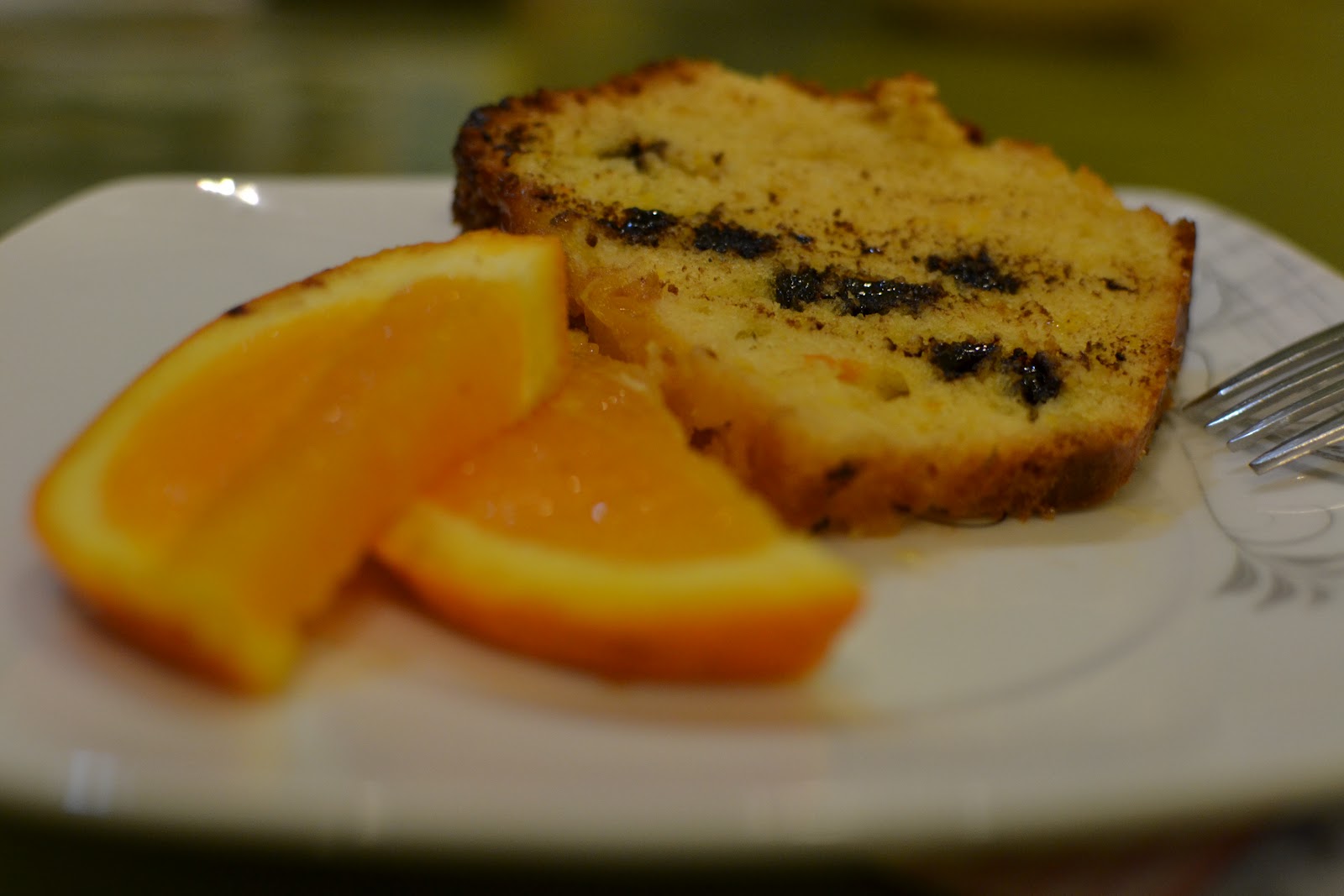 enfes bir şey yedim Portakallı Çikolatalı Ev Yapımı Kek / Evim