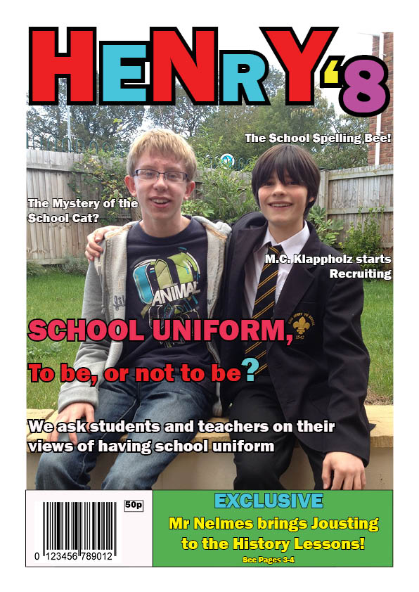 Jake AS Foundation Portfolio School Magazine Fourth Draft