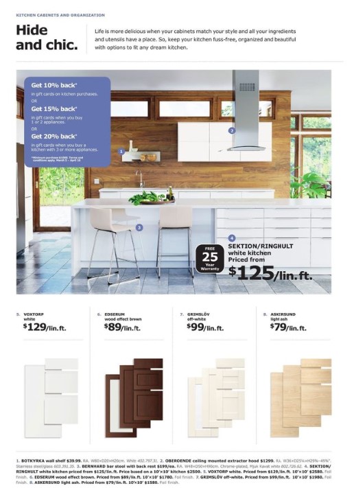 ikea flyer march 5 april 6 2018 the kitchen event weekly flyers ikea flyer toronto