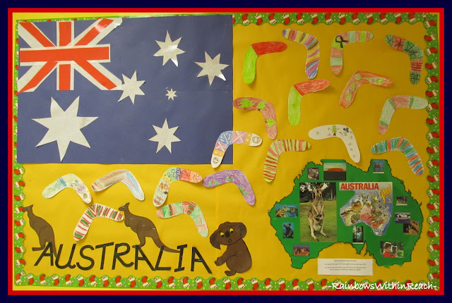 photo of: Australia 'Christmas' Bulletin Board (Christmas Bulletin Board RoundUP via RainbowsWithinReach) 