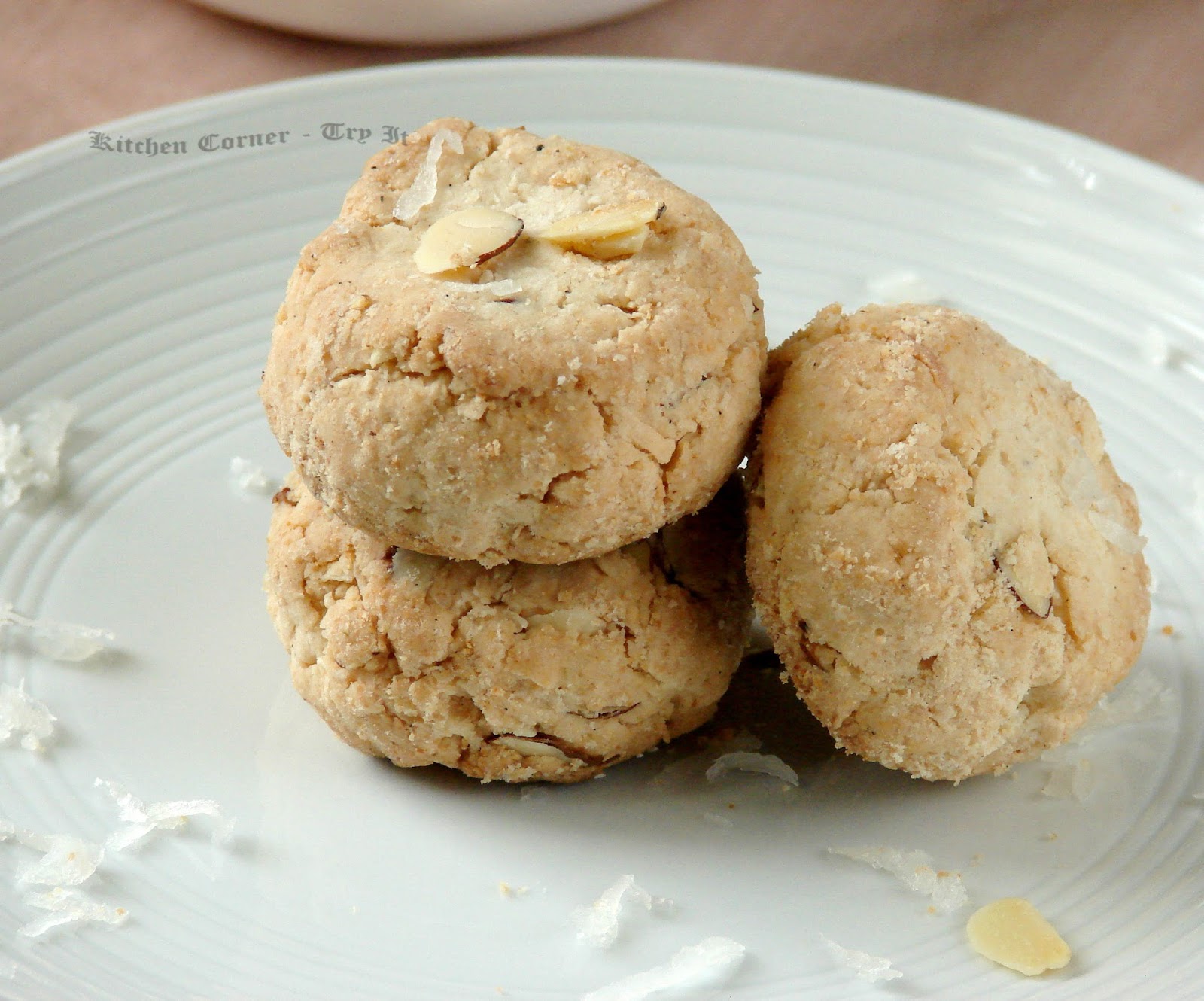Coconut Almond Cookies
