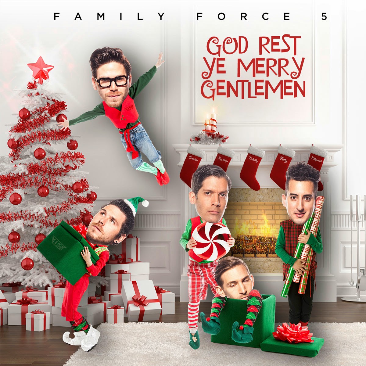 Family Force 5 - God Rest Ye Merry Gentlemen 2014 English Christmas Album Download