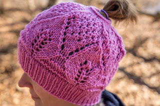 Pink Ponytail Hat