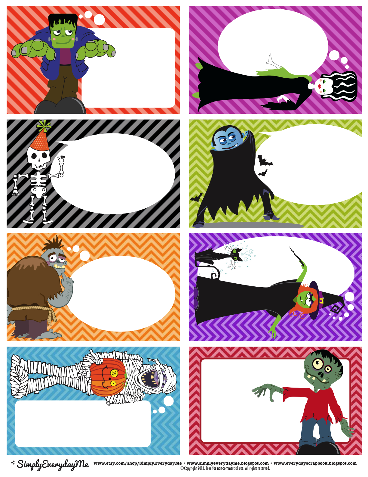 EverydayMe: Halloween Lunch Box Notes…