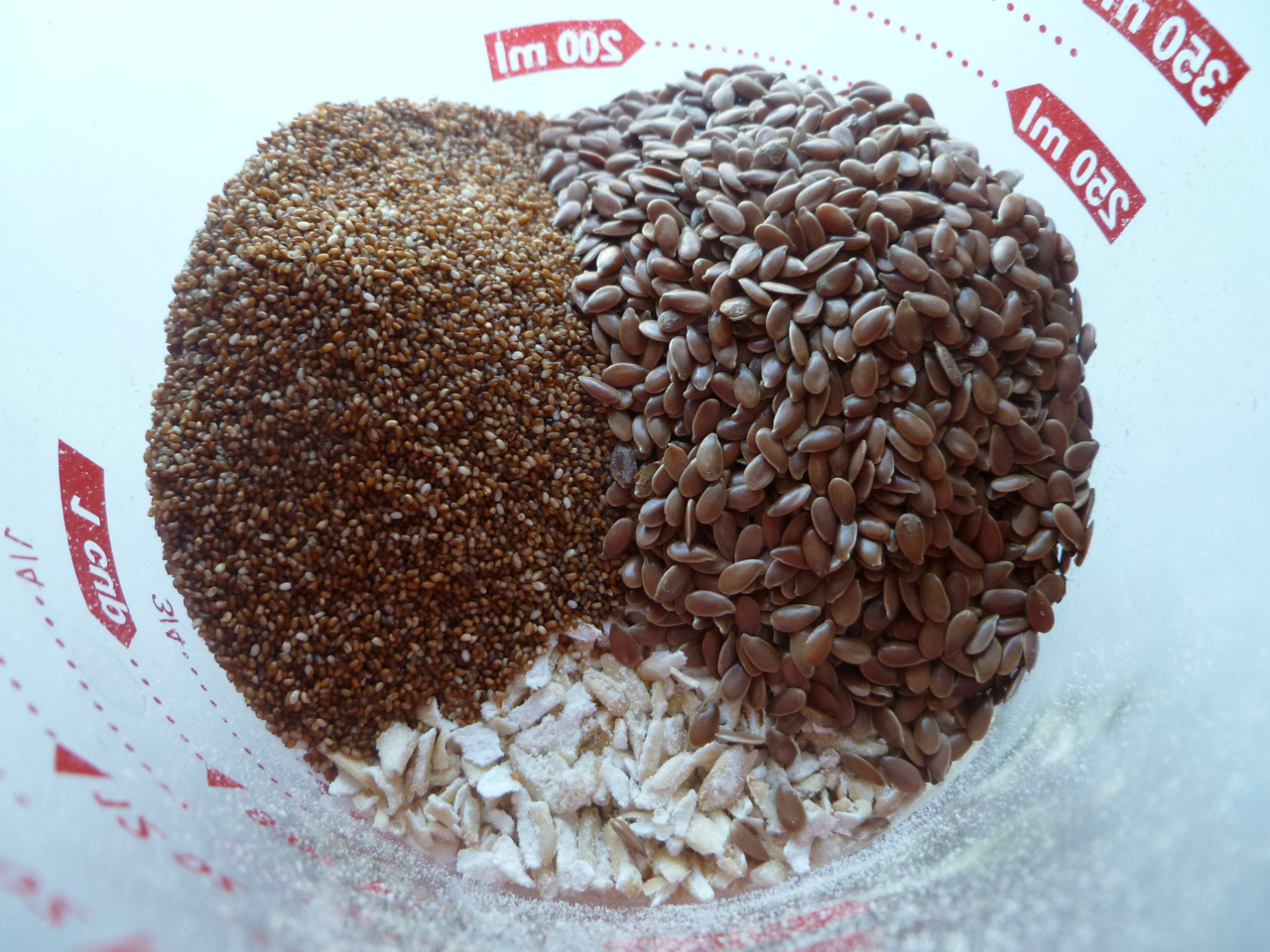 Fairmount Neighborhood Farmers Market Teff Grain, Flax Seed and