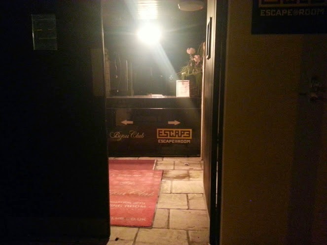The Escape Room and Bijou Club in Manchester entrance