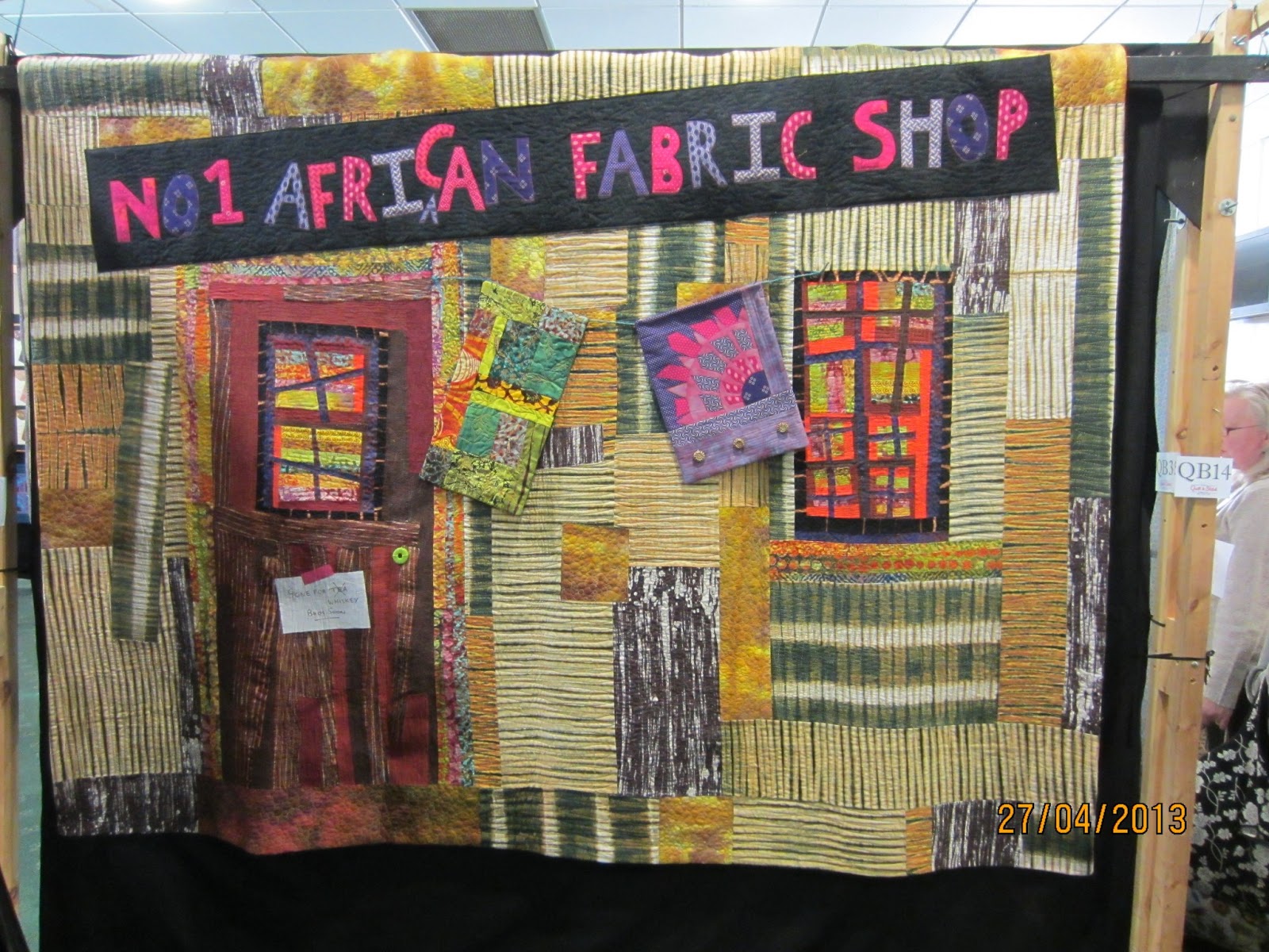 The Uttoxeter Quilt and Stitch Village a quick canter Living to