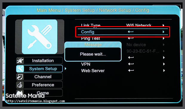 Cara WebServer Receiver Getmecom HD009 Super