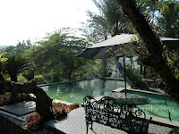 Pool villa roso mulyo sentul