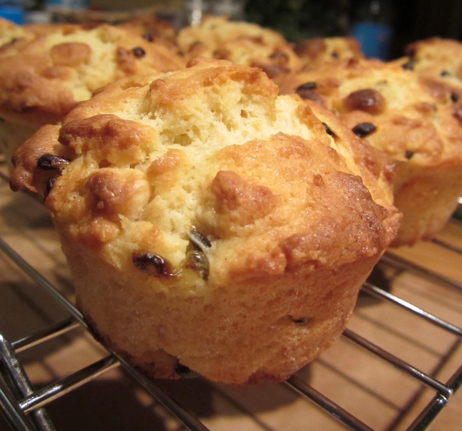 Edible Escapades: Passionfruit White Chocolate Muffins