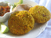 Red Lentil, Chickpea and Millet Patties