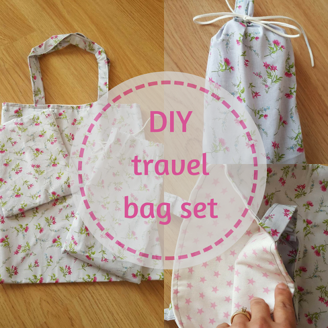 DIY travel bag set DIY travel bag set