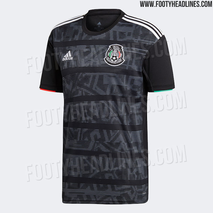 mexico black and gold jersey
