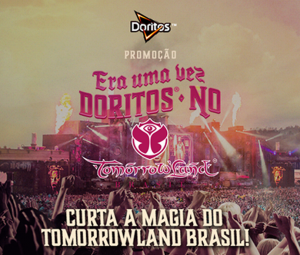 Participar da promoção Doritos ingressos Tomorrowland Brasil 2015